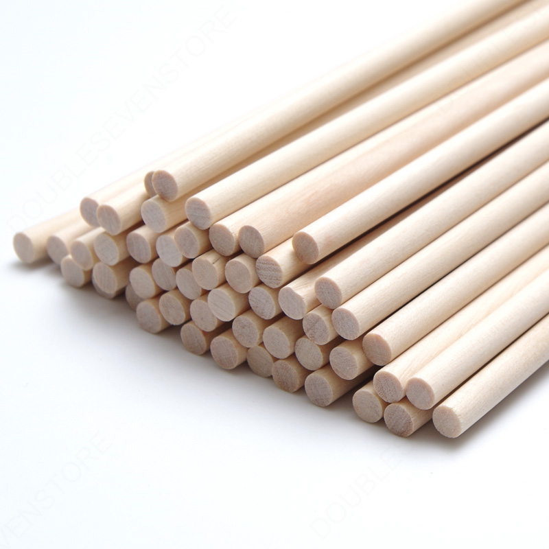 Bastón de madera de pino sin desflemar 2″ (diámetro) X 2.50cm